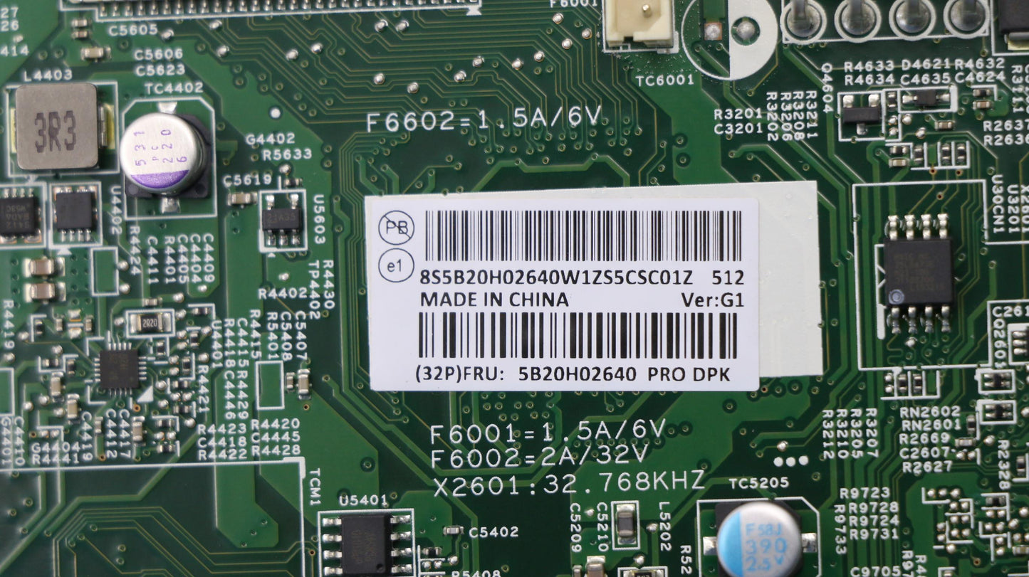 Lenovo 5B20H02640 Pl System Boards