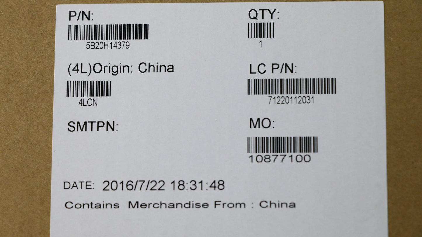 Lenovo Pl System Boards - 5B20H14379