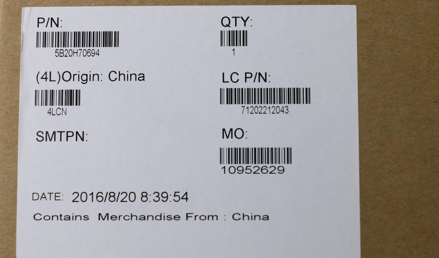 Lenovo Pl System Boards - 5B20H70694