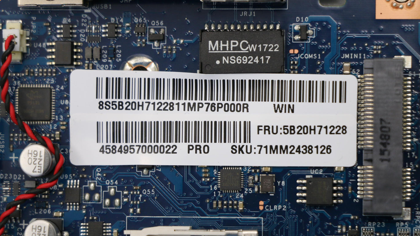 Lenovo Motherboard - 5B20H71228
