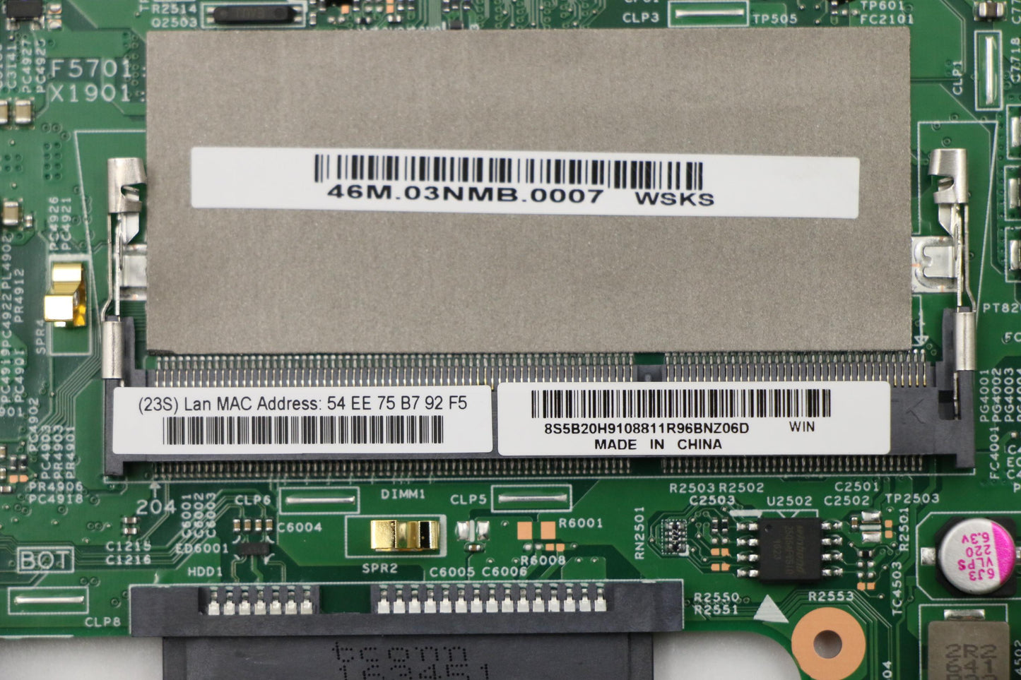 Lenovo 5B20H91088 Pl System Boards