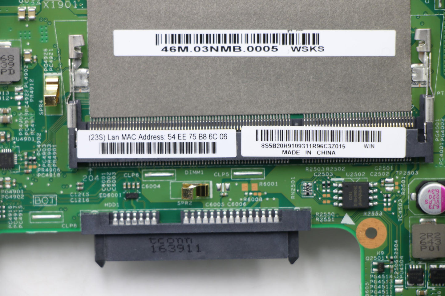 Lenovo 5B20H91093 Pl System Boards