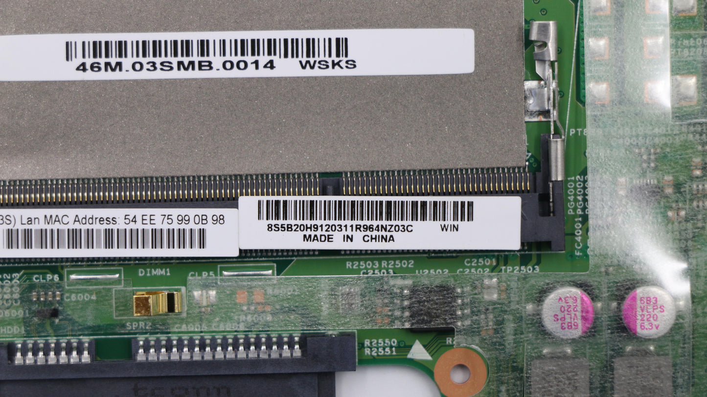 Lenovo Pl System Boards - 5B20H91203