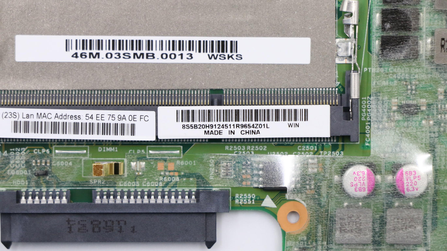 Lenovo 5B20H91245 Pl System Boards