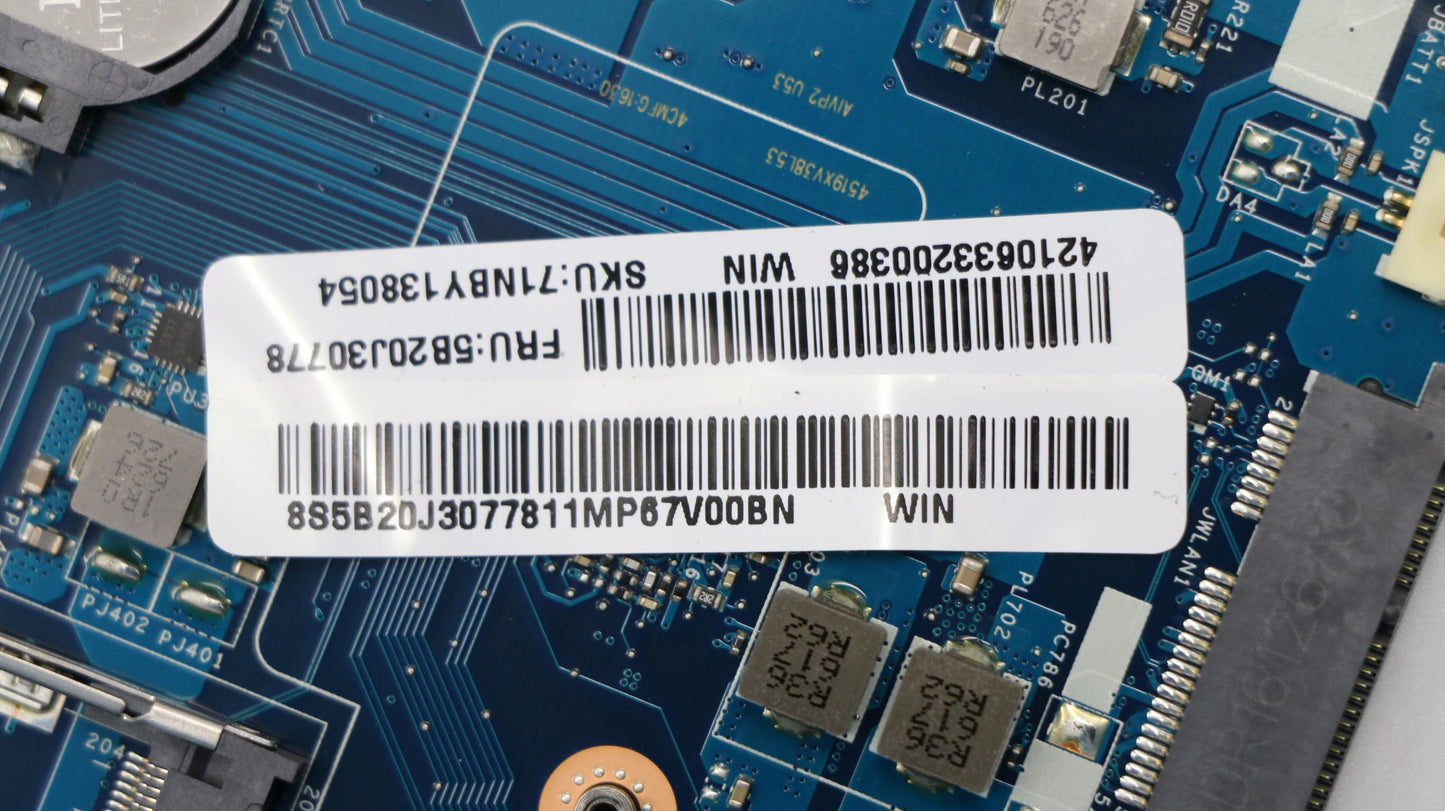 Lenovo Pl System Boards - 5B20J30778