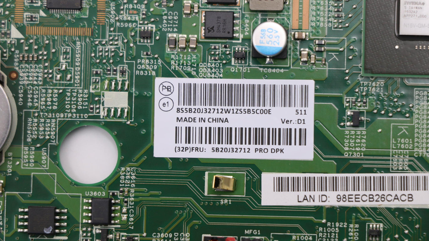 Lenovo Bdplanar - 5B20J32712