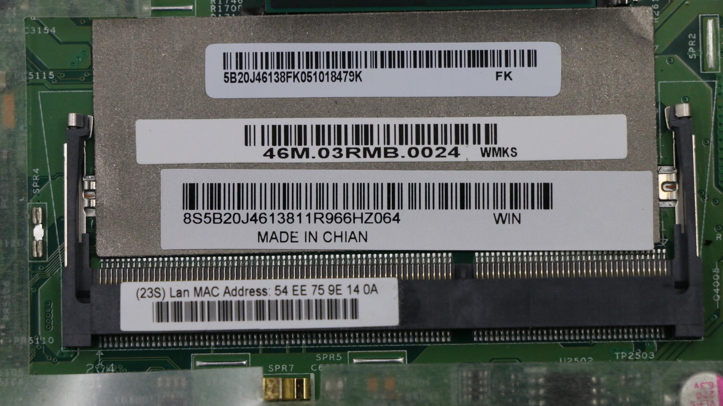 Lenovo Pl System Boards - 5B20J46138