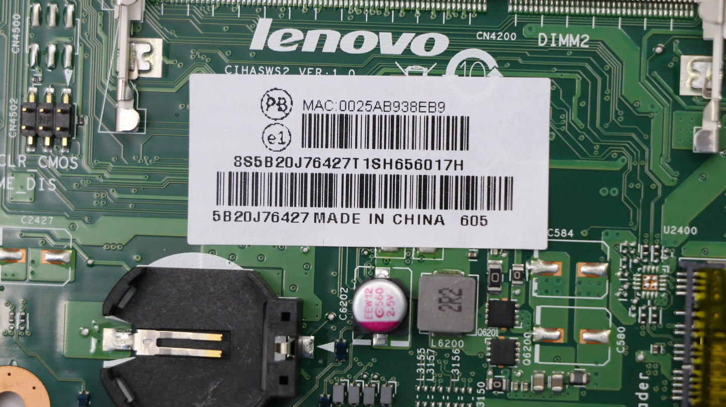 Lenovo 5B20J76427 Pl System Boards