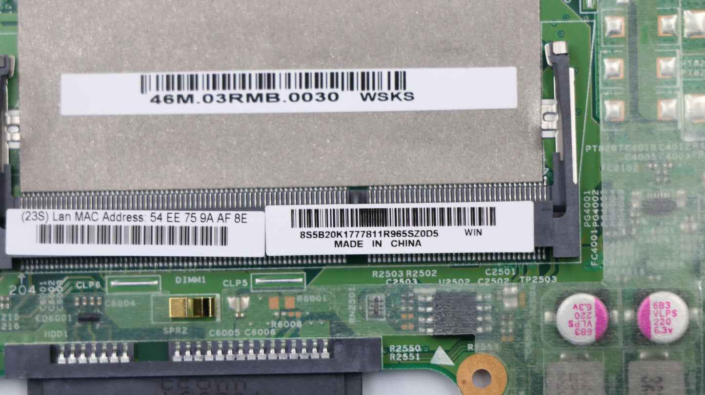 Lenovo Pl System Boards - 5B20K17778