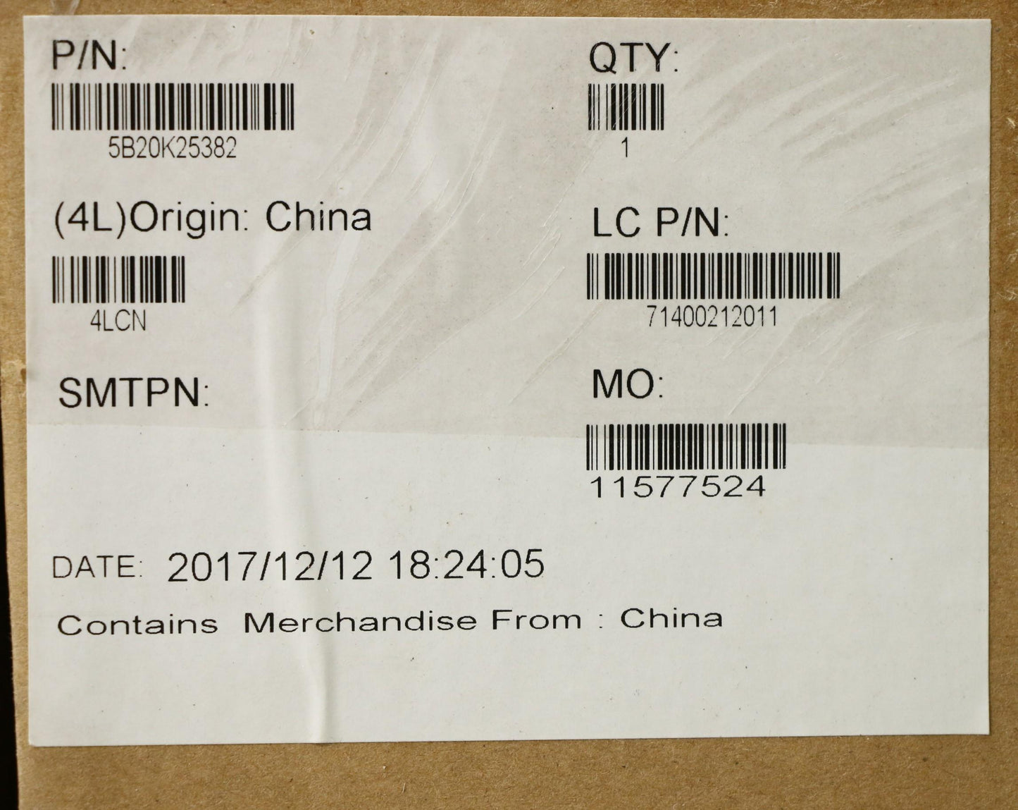 Lenovo Pl System Boards - 5B20K25382