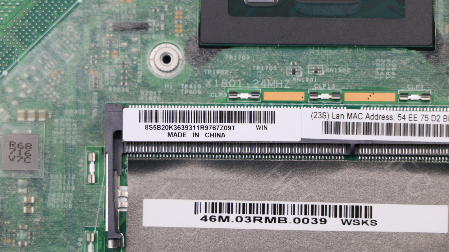 Lenovo Motherboard - 5B20K36393