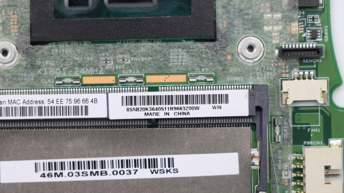 Lenovo Pl System Boards - 5B20K36405