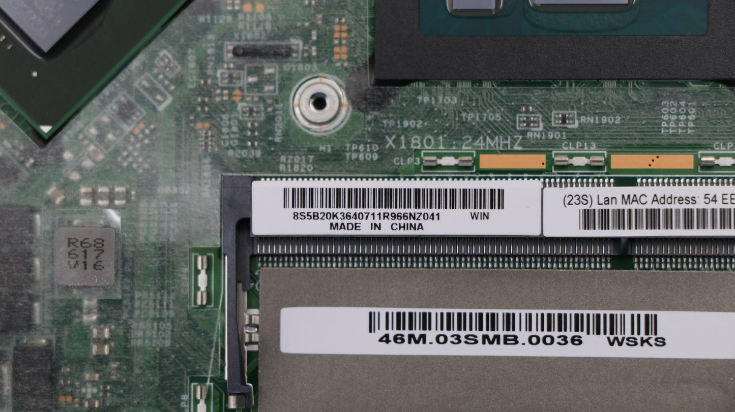 Lenovo Pl System Boards - 5B20K36407