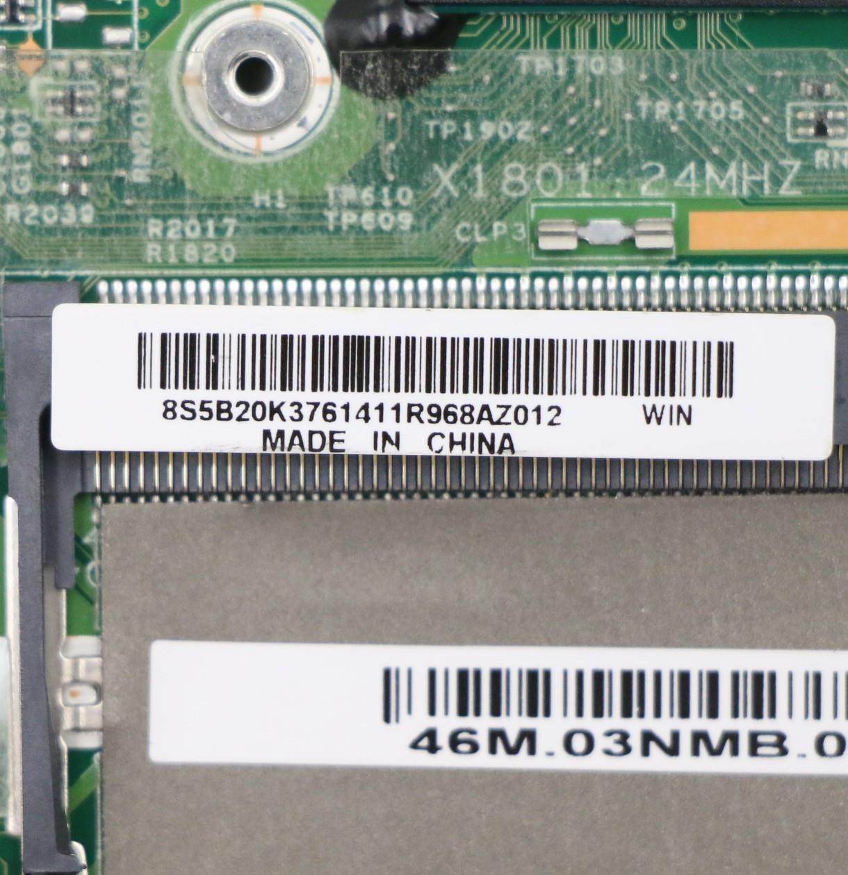 Lenovo Motherboard - 5B20K37614