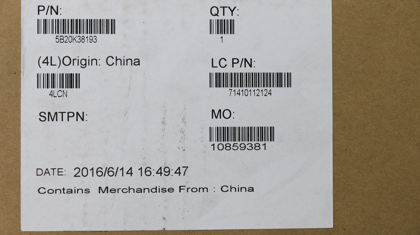 Lenovo Pl System Boards - 5B20K38193