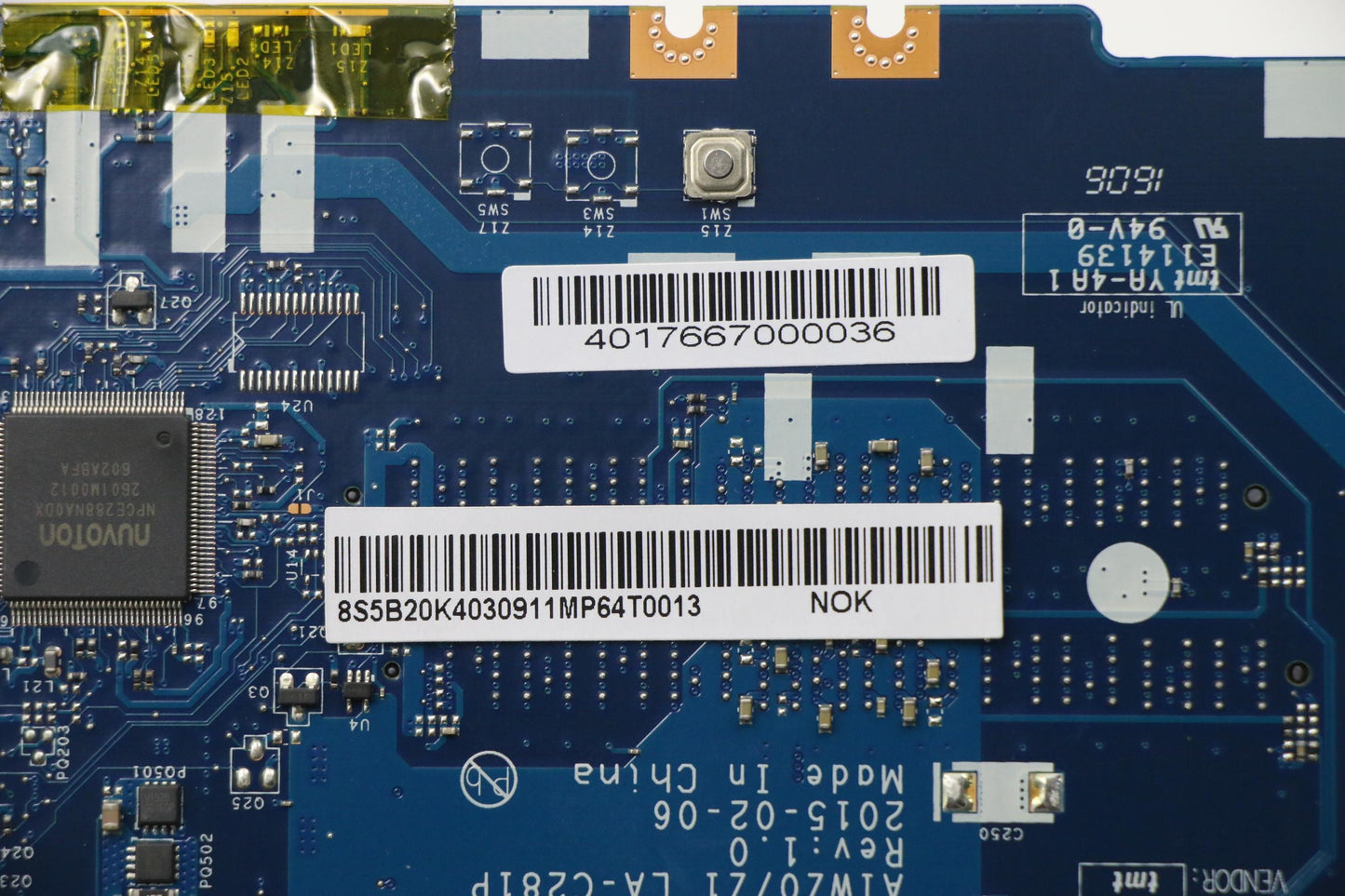 Lenovo Pl System Boards - 5B20K40309