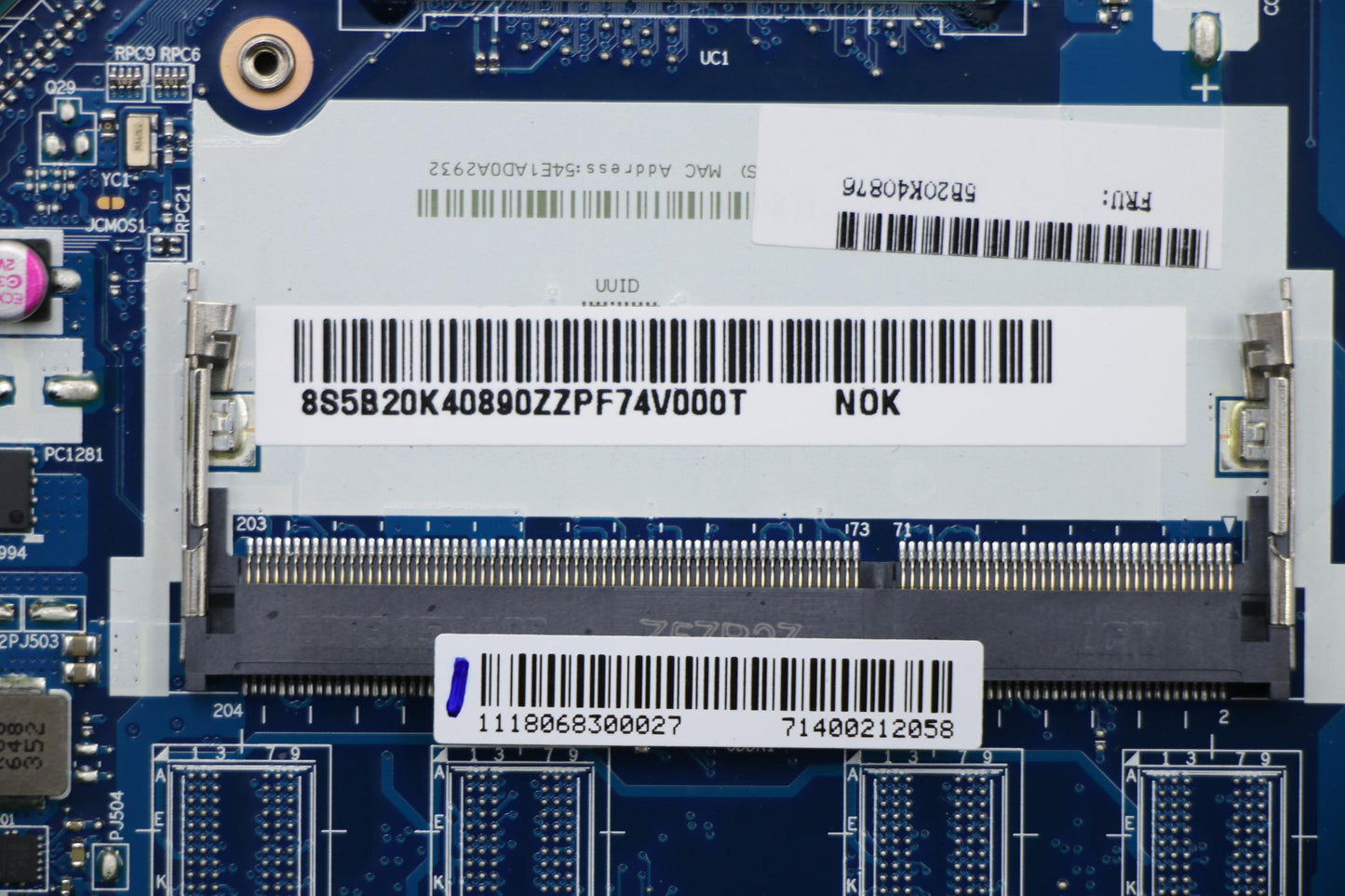 Lenovo Pl System Boards - 5B20K40876