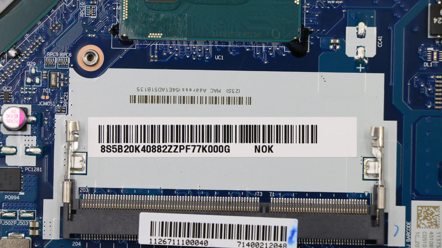 Lenovo Pl System Boards - 5B20K40882
