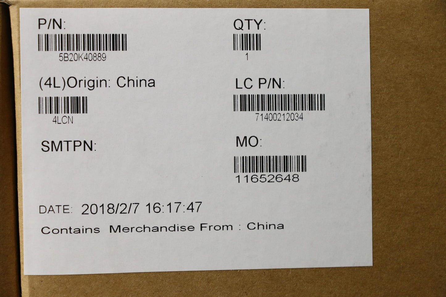 Lenovo Pl System Boards - 5B20K40889