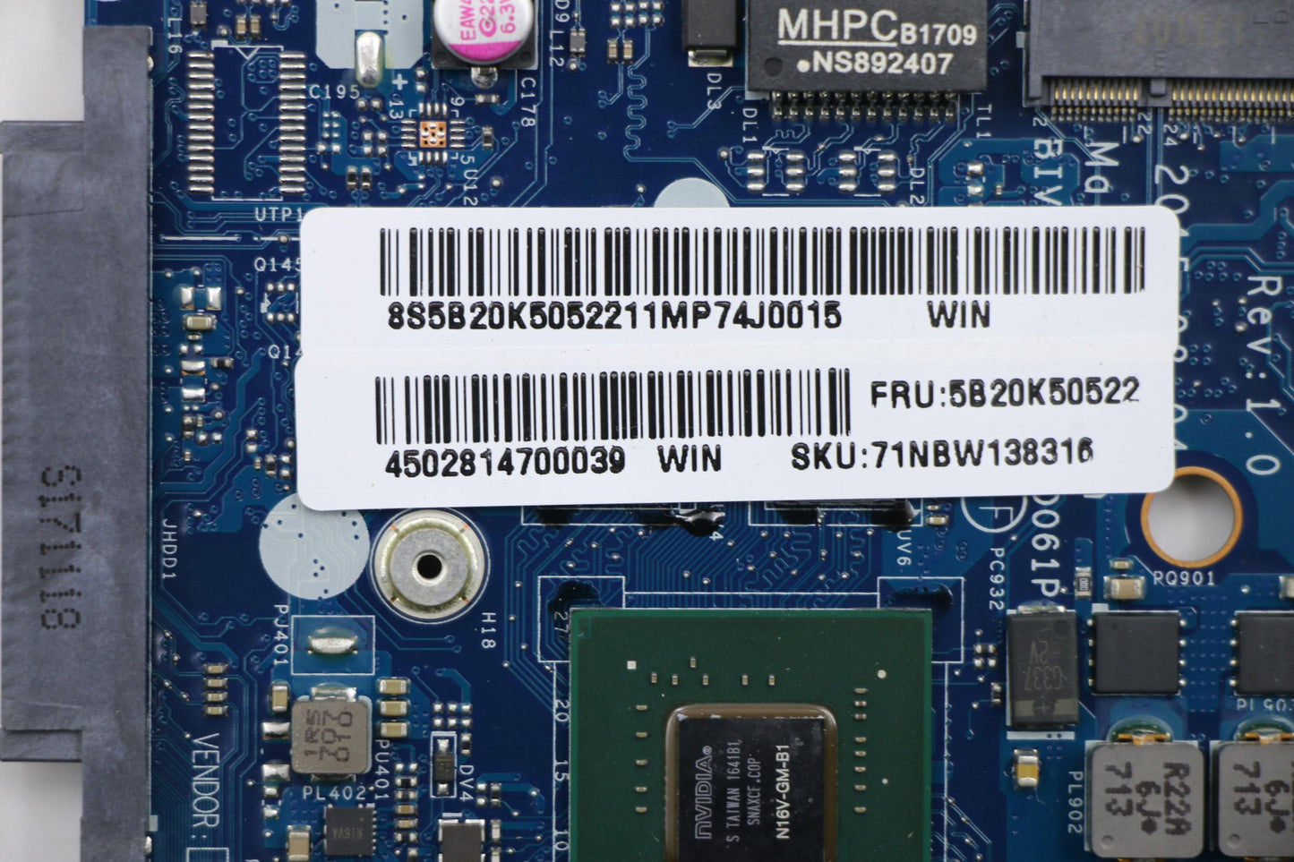 Lenovo Pl System Boards - 5B20K50522