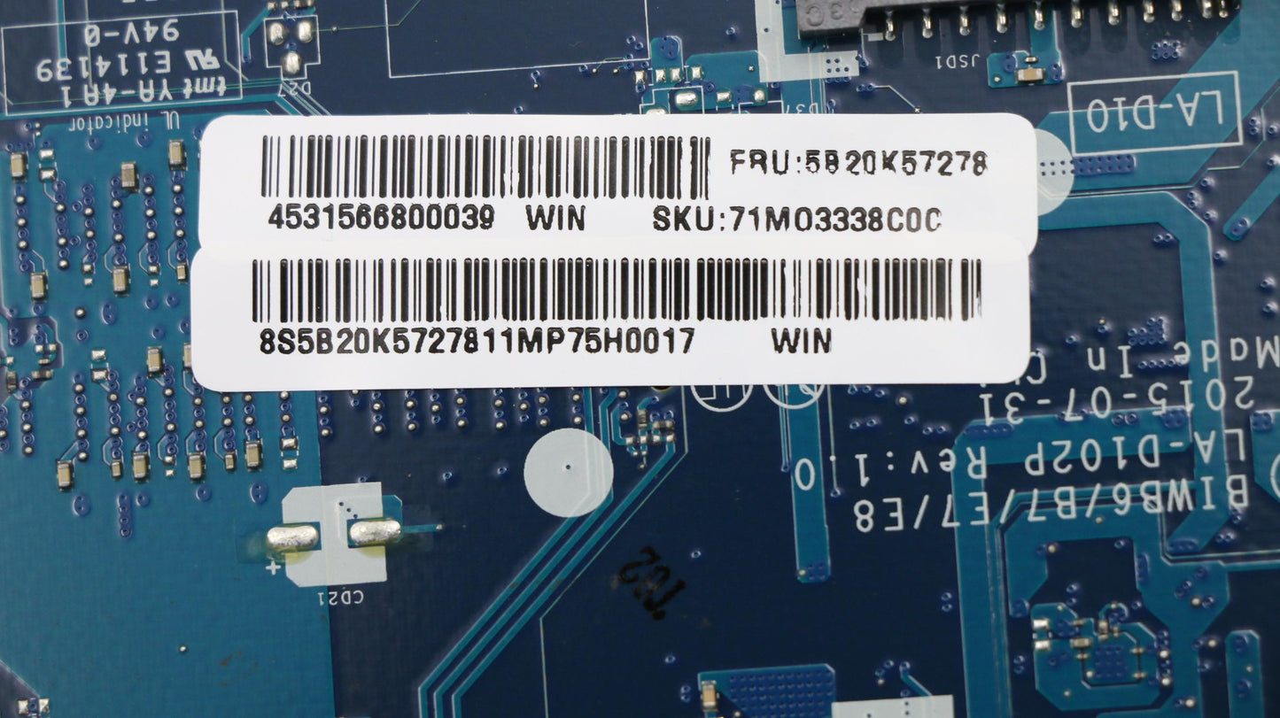 Lenovo Pl System Boards - 5B20K57278