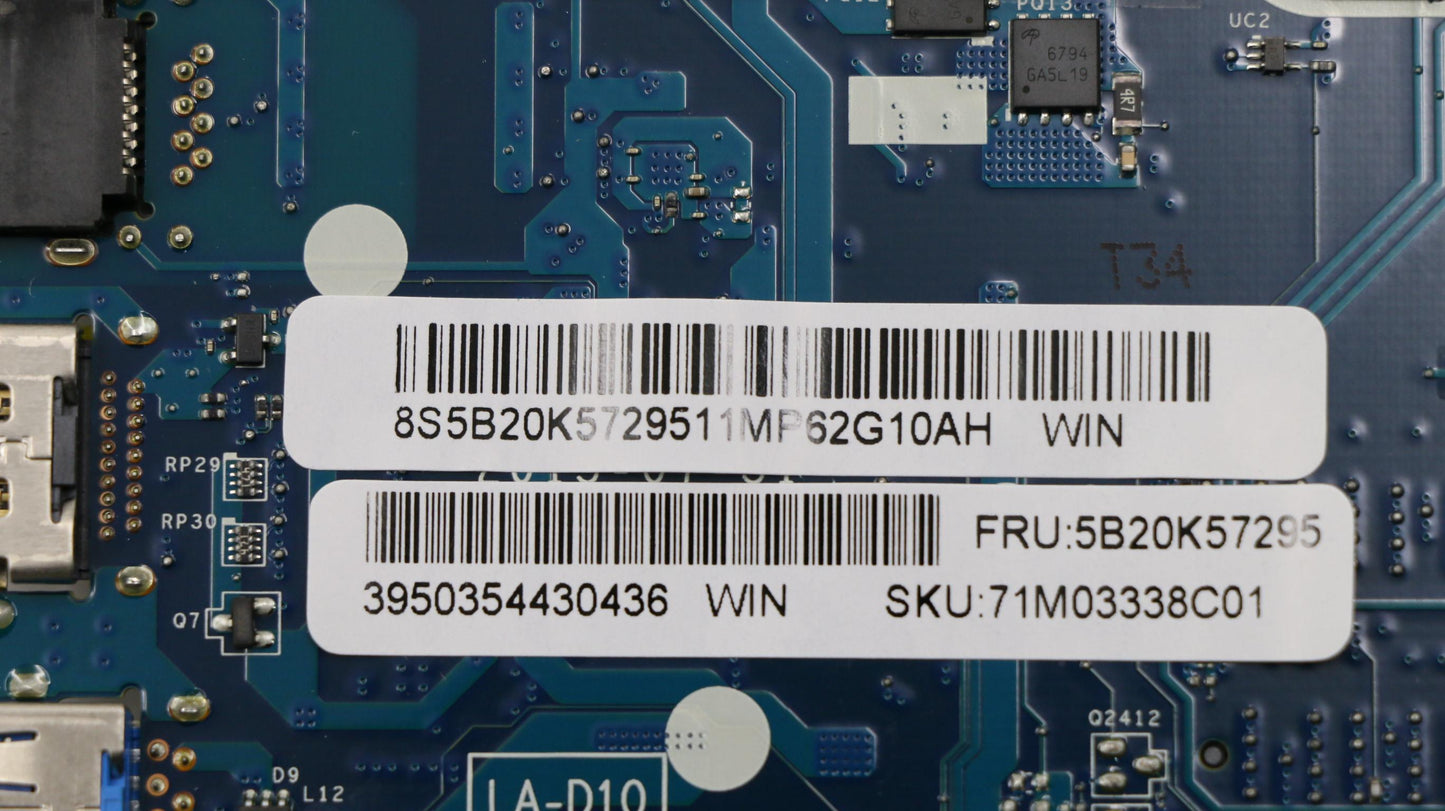 Lenovo Pl System Boards - 5B20K57295
