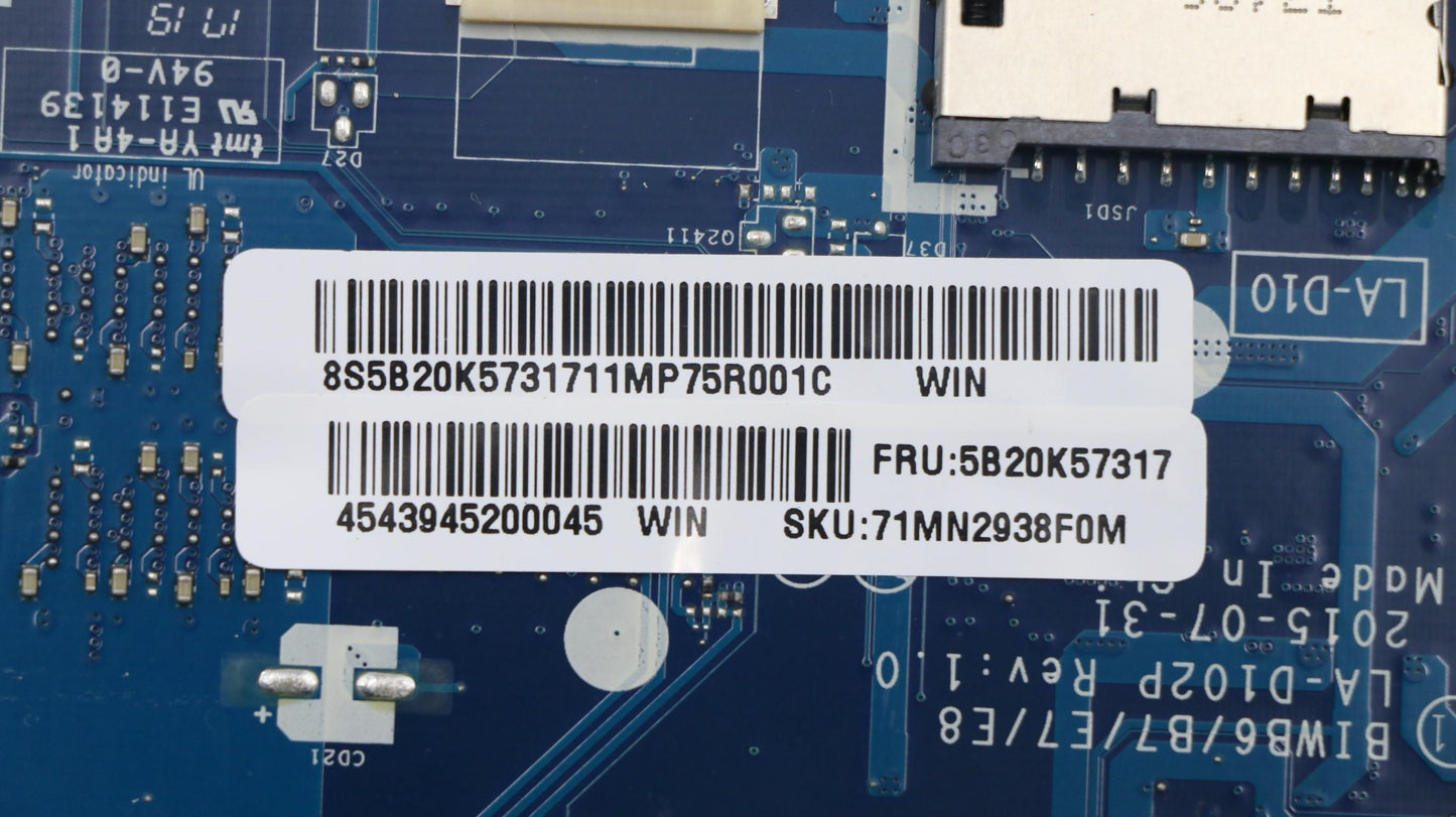 Lenovo Pl System Boards - 5B20K57317