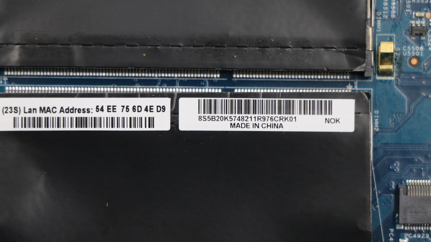 Lenovo Pl System Boards - 5B20K57482