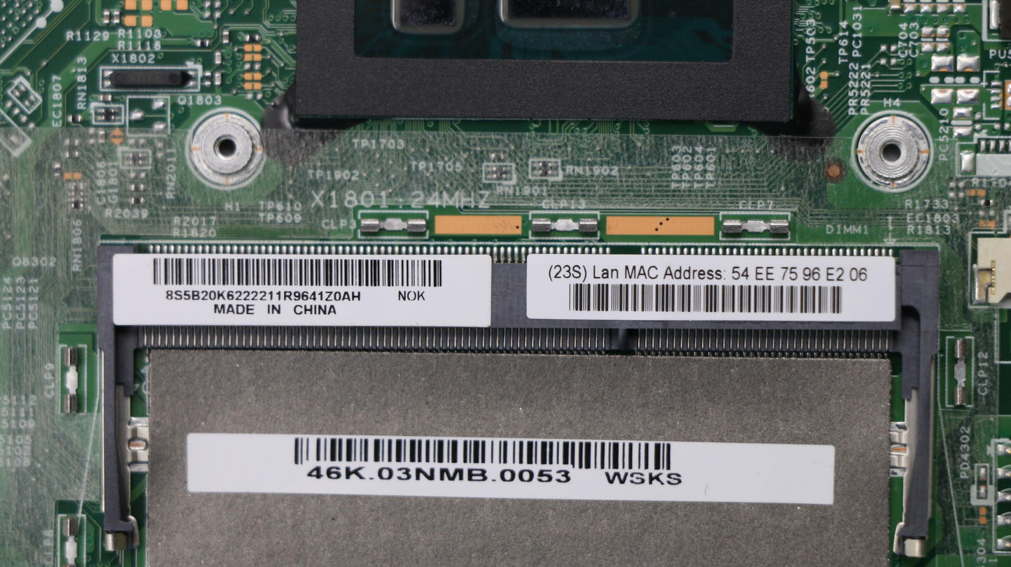 Lenovo Pl System Boards - 5B20K62222