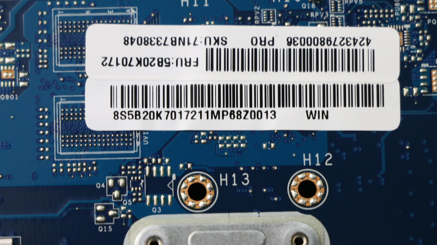 Lenovo Pl System Boards - 5B20K70172