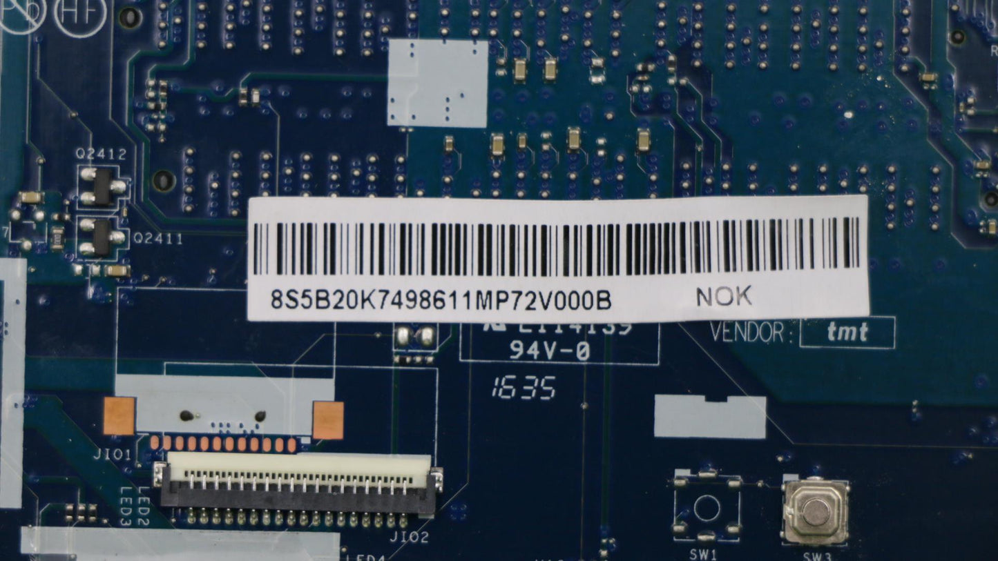 Lenovo Pl System Boards - 5B20K74986