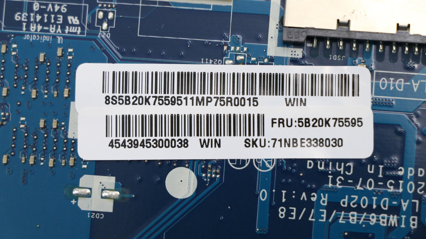 Lenovo Pl System Boards - 5B20K75595