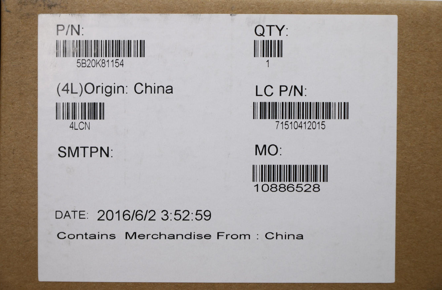 Lenovo Pl System Boards - 5B20K81154