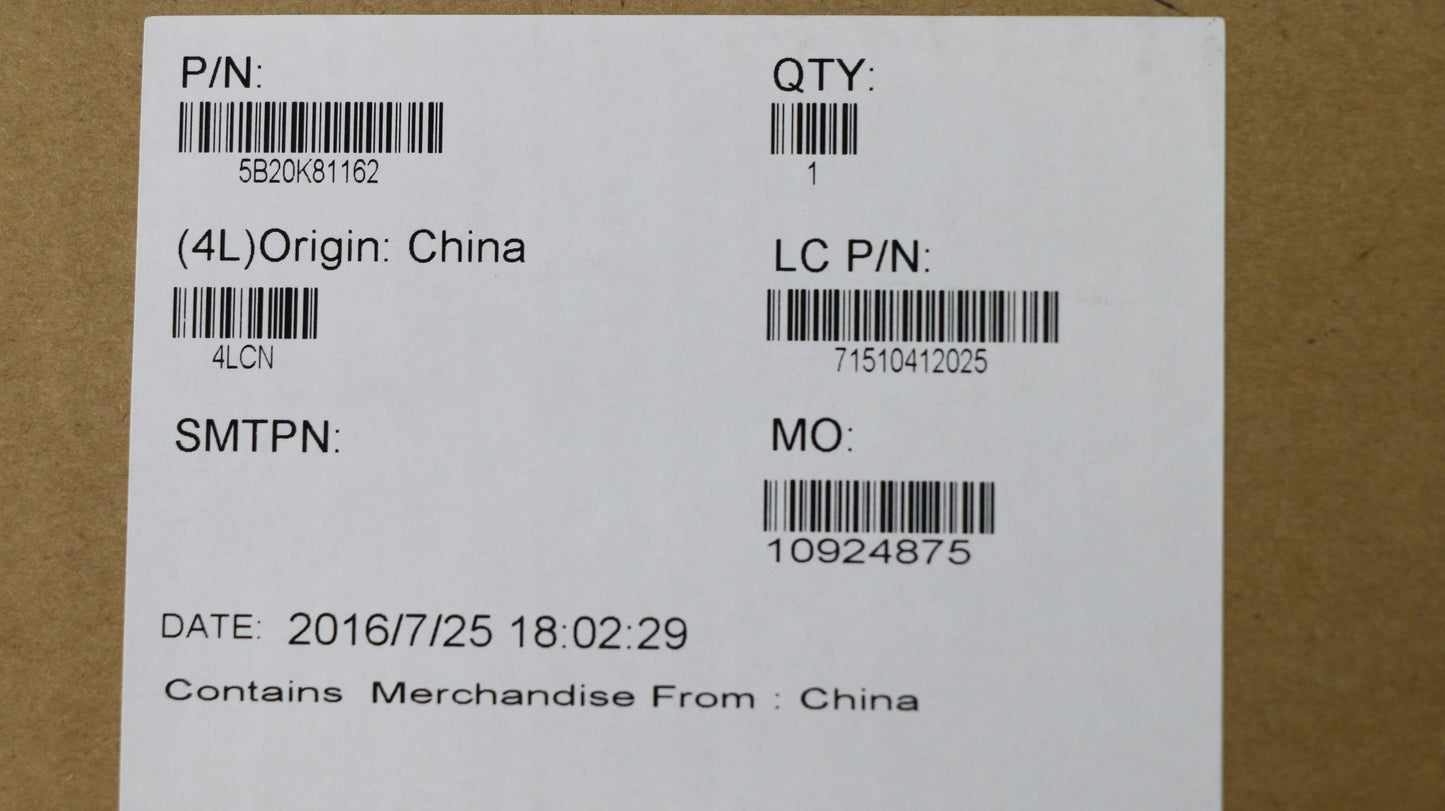 Lenovo Pl System Boards - 5B20K81162