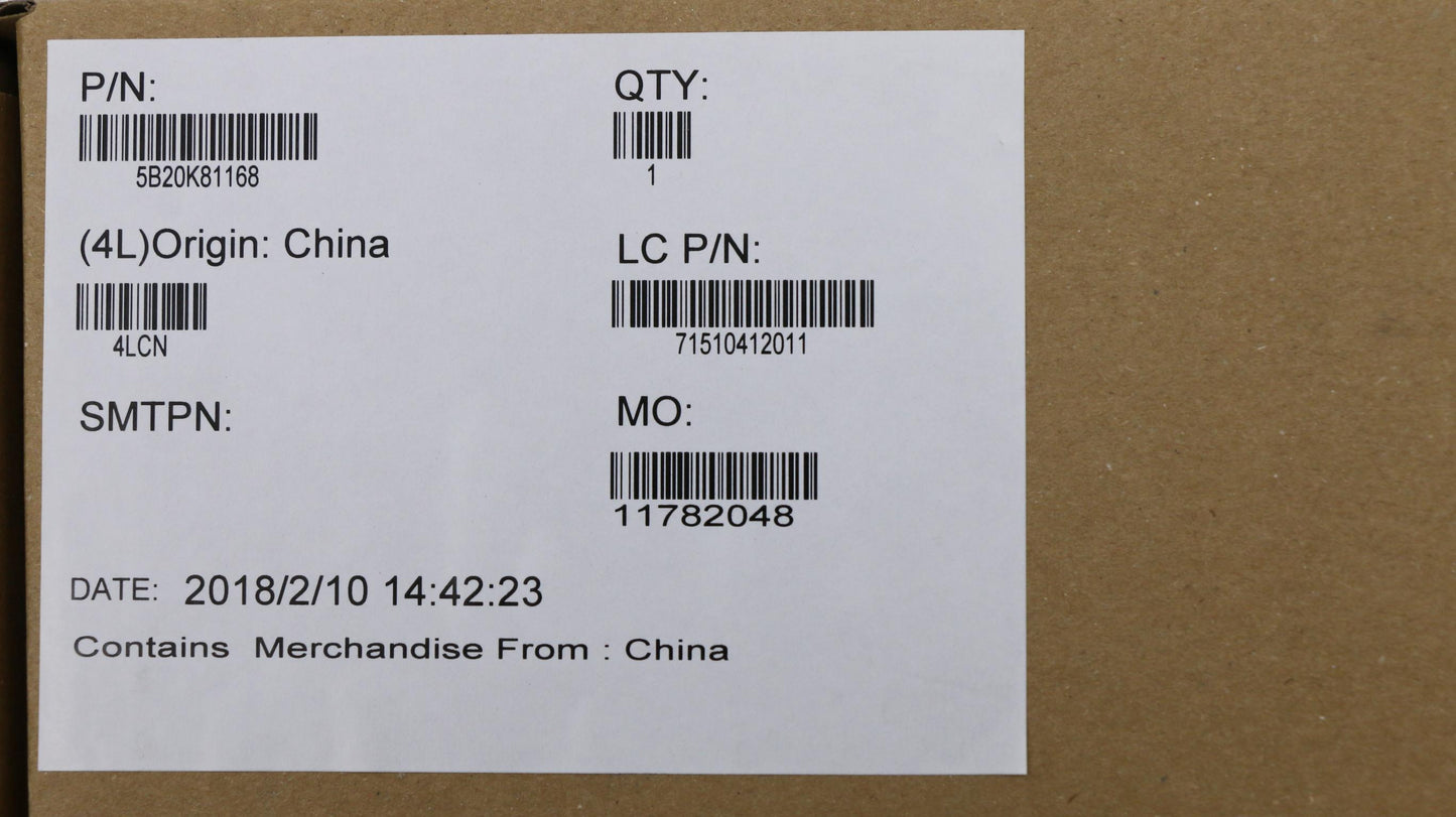 Lenovo Pl System Boards - 5B20K81168