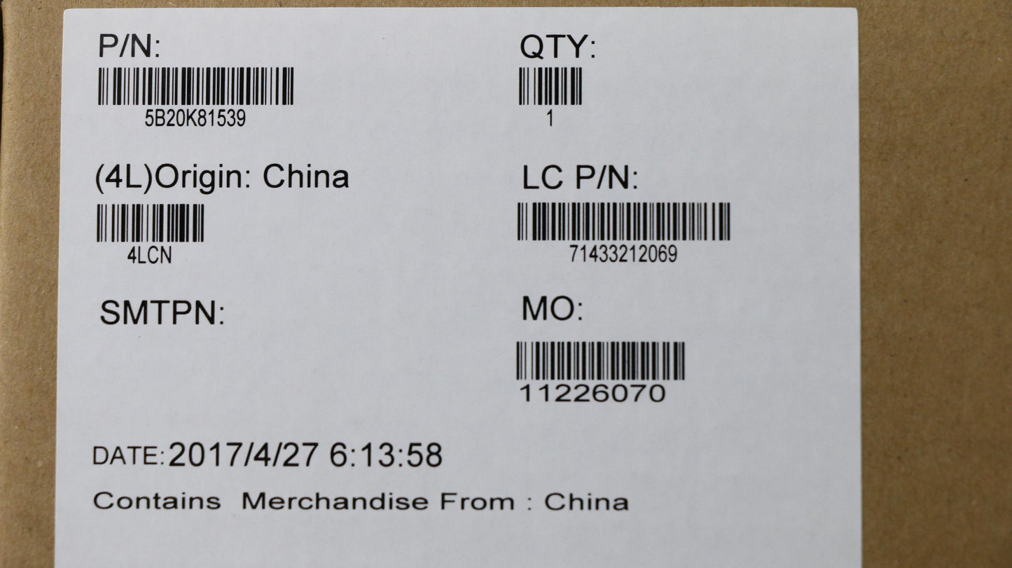 Lenovo Pl System Boards - 5B20K81539