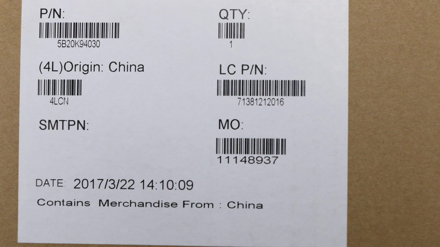 Lenovo Motherboard - 5B20K94030