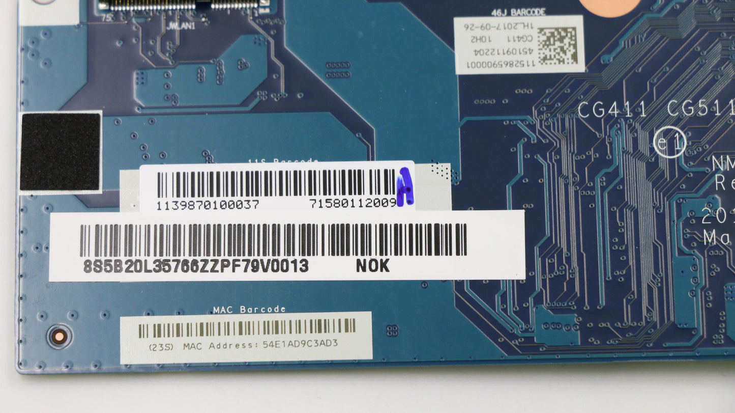 Lenovo 5B20L35766 Pl System Boards