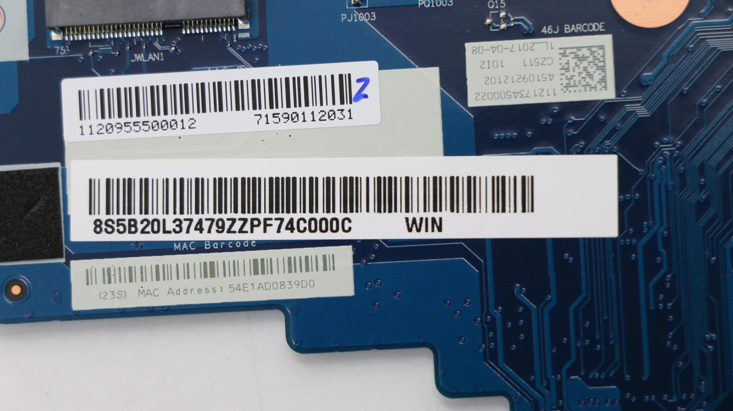 Lenovo 5B20L37479 Pl System Boards