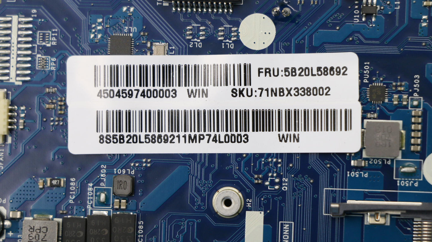 Lenovo 5B20L58692 Mb A4 3350 M W/Rtc & Mylar Win