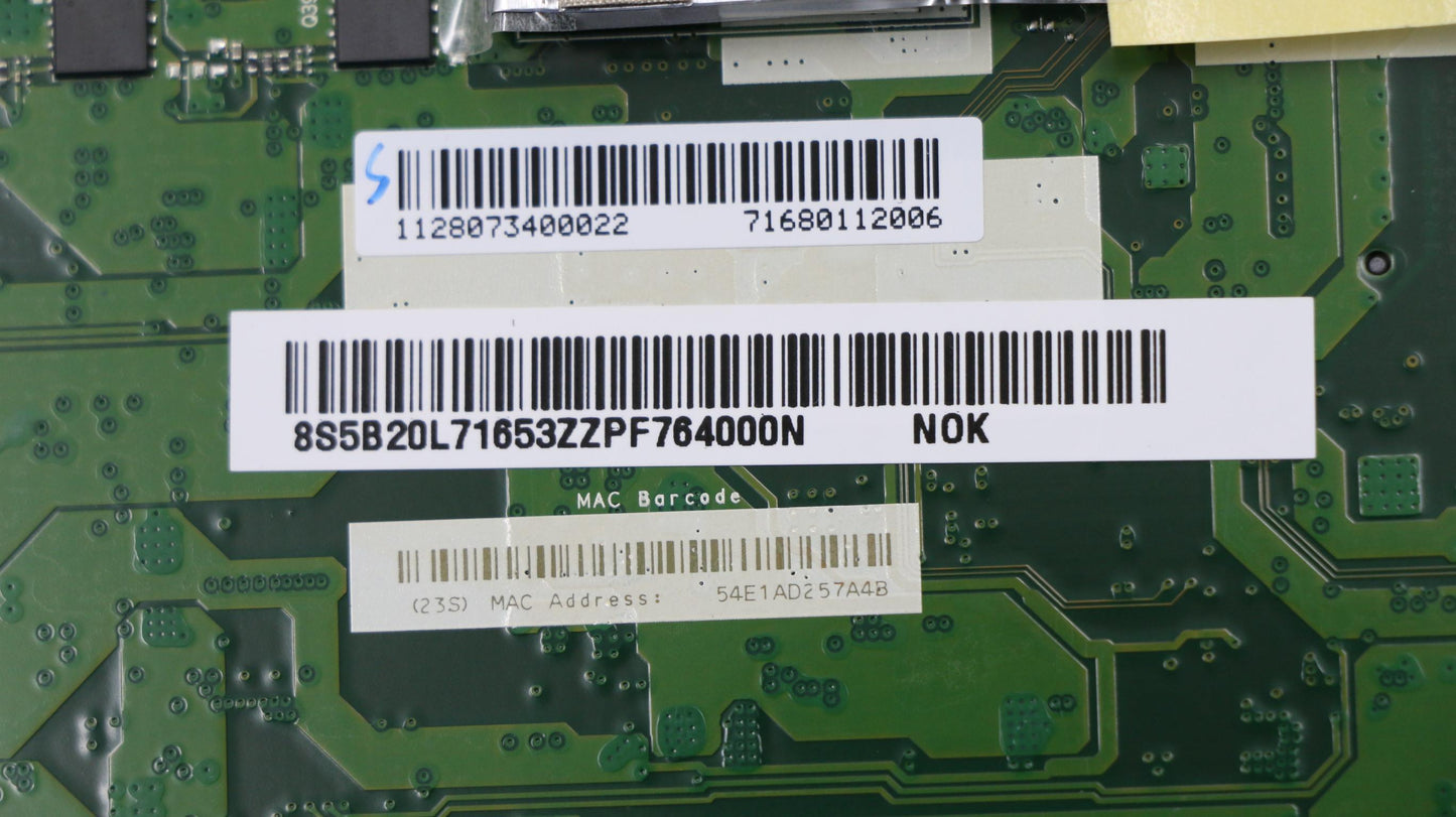 Lenovo 5B20L71653 Pl System Boards