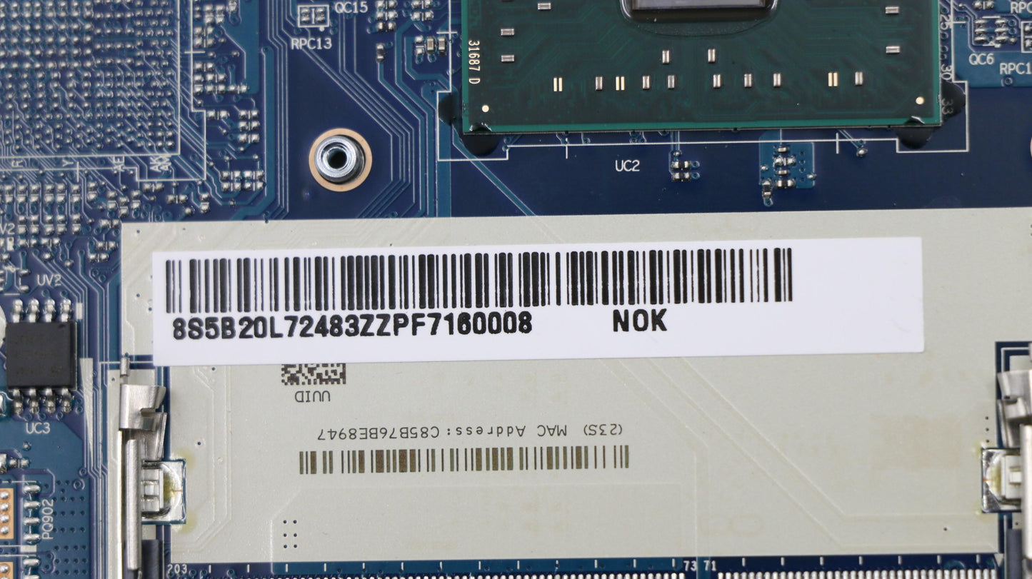 Lenovo 5B20L72483 Pl System Boards