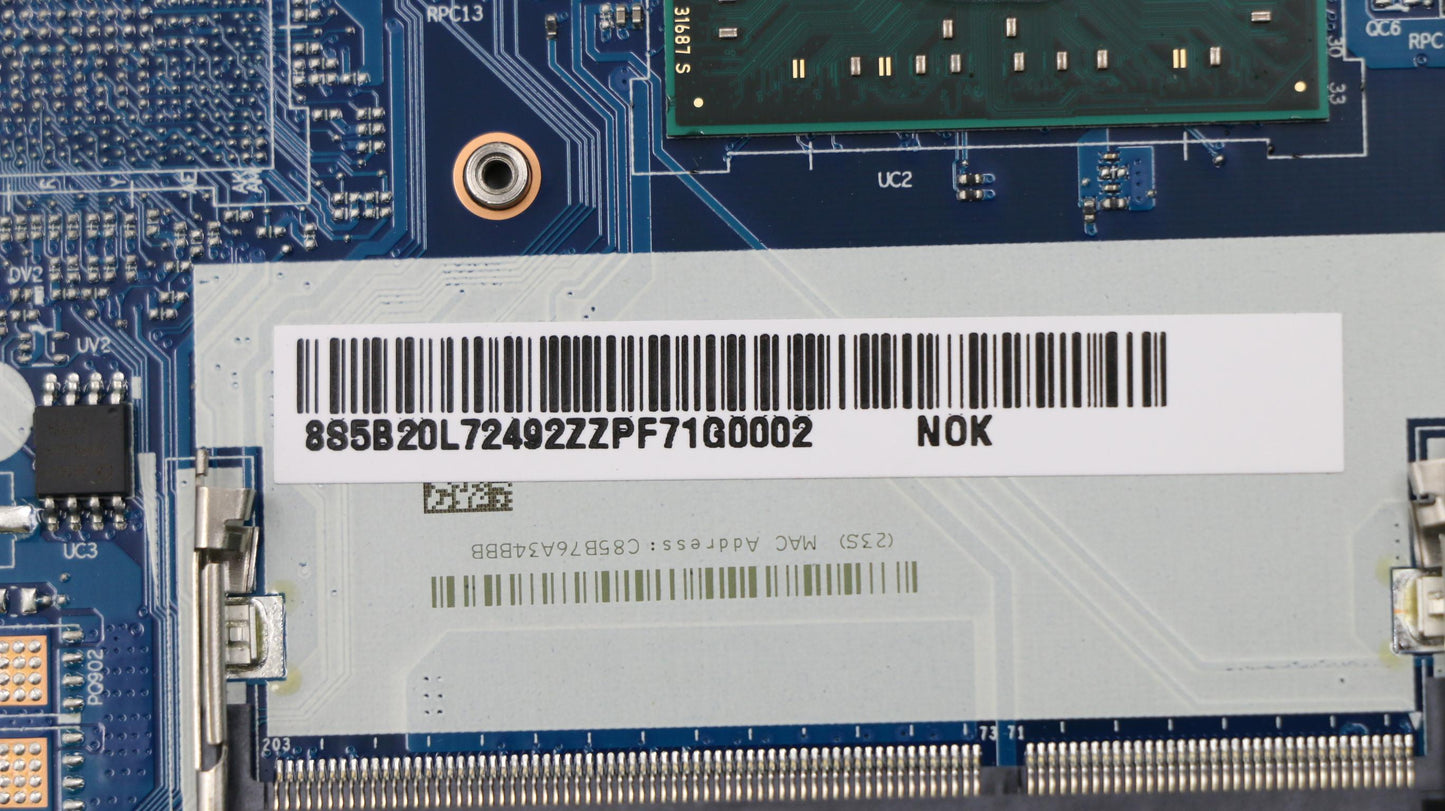 Lenovo 5B20L72492 Pl System Boards