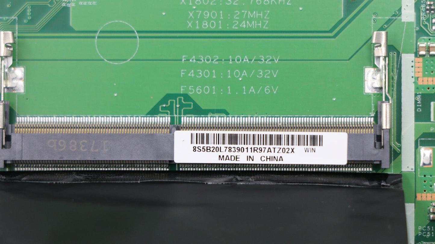 Lenovo 5B20L78314 Pl System Boards