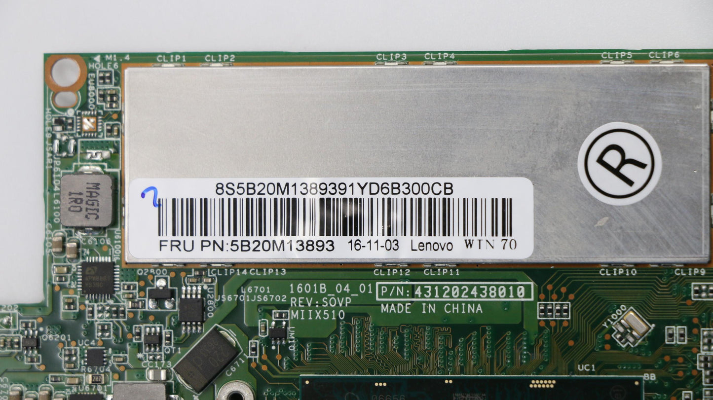 Lenovo Mb 3N 80U1 I3-6100Win Uma 4Gra - 5B20M13893