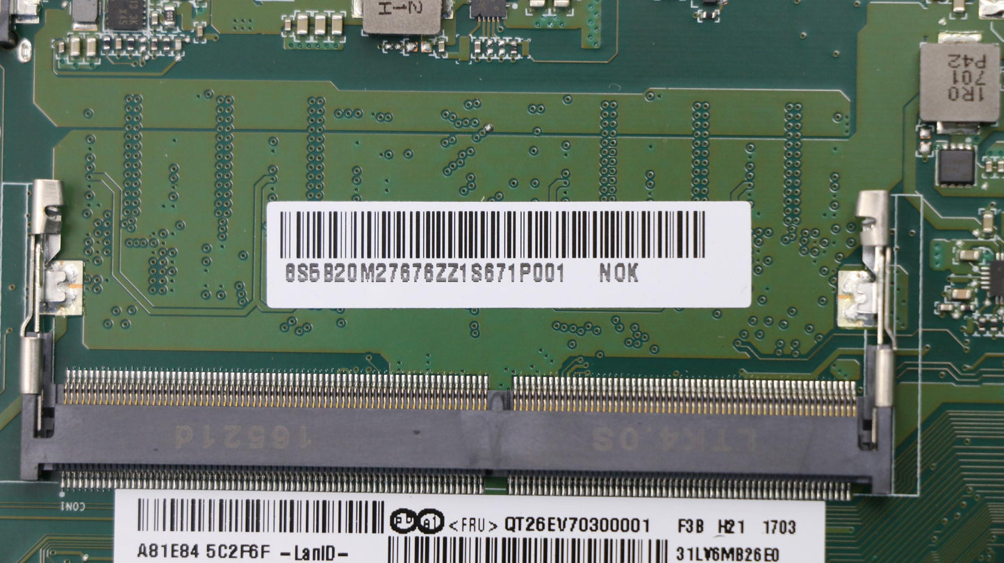 Lenovo Lv7A Mb(I3Cpu2.4G,4G,Hsfbod)Vo - 5B20M27676