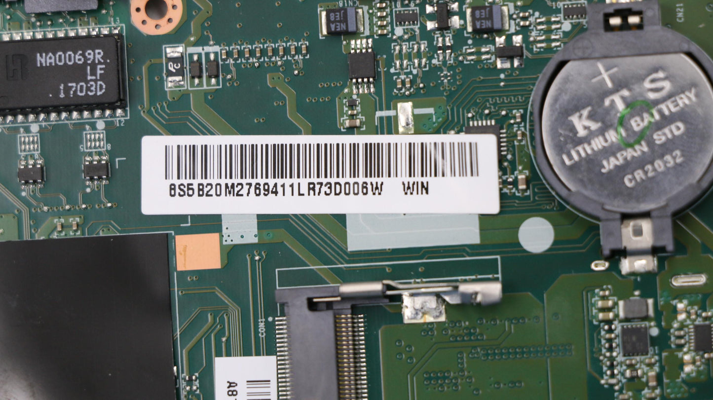 Lenovo Lv7A Mb(I5Cpu2.5G,4G,1V2G,Hsfo - 5B20M27694