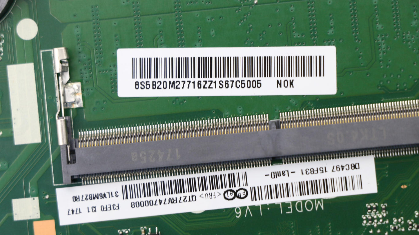 Lenovo Lv7A Mb(I7Cpu2.7G,4G,Hsfo)Vol - 5B20M27716