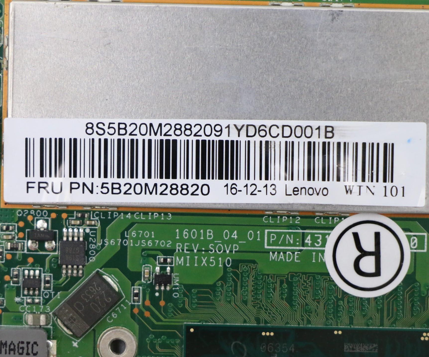Lenovo Mb 3N80U1 I76500Win 8G Lte - 5B20M28820