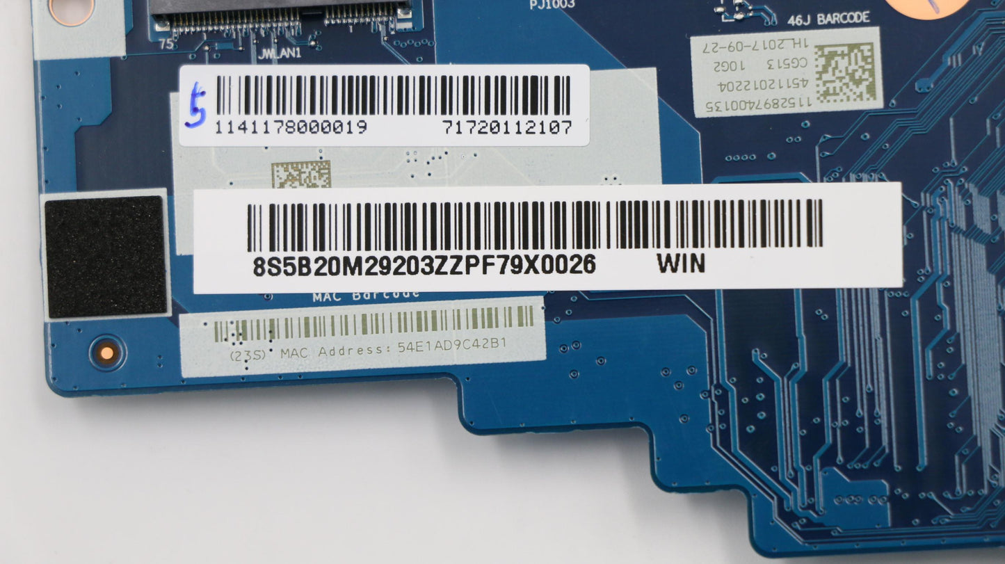 Lenovo Mb Nma982 I7-7500U Uma D4G-Win - 5B20M29203